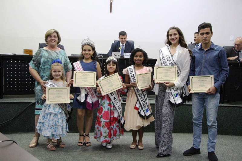 Moção destaca participação de Nova Andradina no “Miss pelo Bem MS”