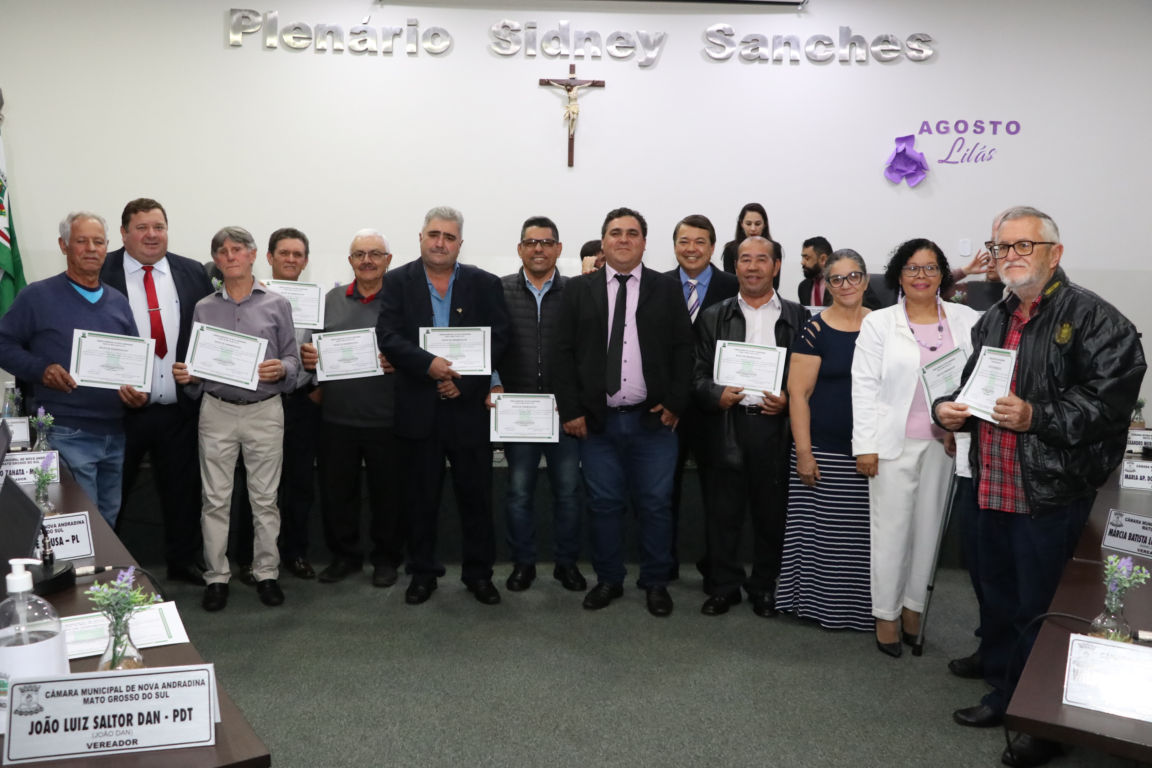 Moção destaca trajetória do Lar Sagrado Coração de Jesus 