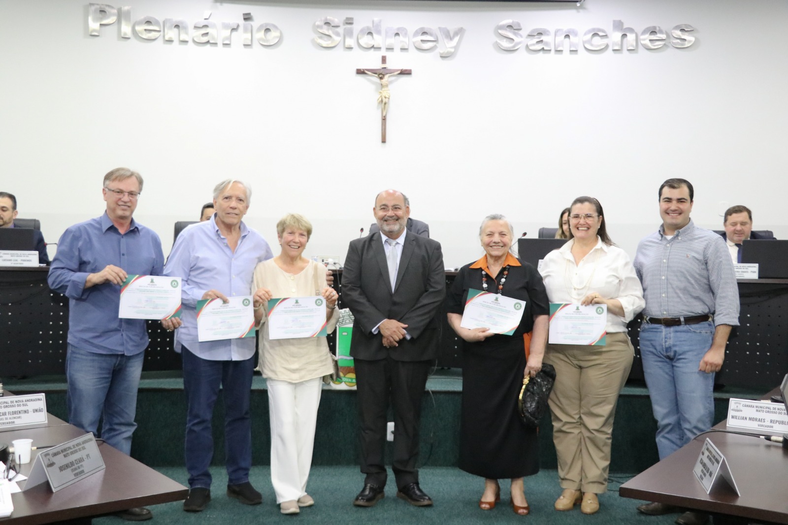 Moção homenageia família de José Lopez Lopez pela doação de terras que deu origem ao IFMS de Nova Andradina