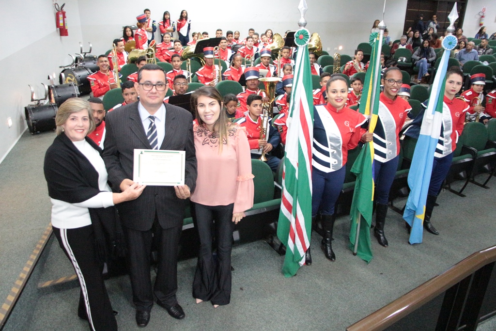 Moção marca aniversário de 36 anos da Banda Marcial Getúlio Vargas