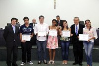 Professores e alunos do IFMS são homenageados na Câmara Municipal