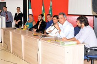 Nenão prestigia abertura da I Mostra de Artes Cênicas do Vale do Ivinhema