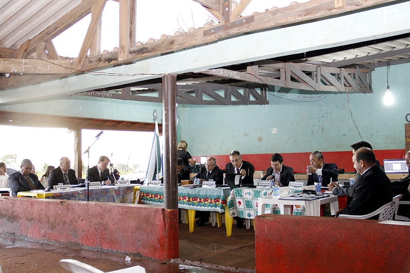 Câmara realiza sessão ordinária no Assentamento Teijin