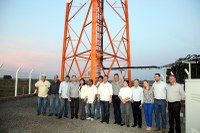 Vereadores participam da inauguração da torre de celular em Nova Casa Verde