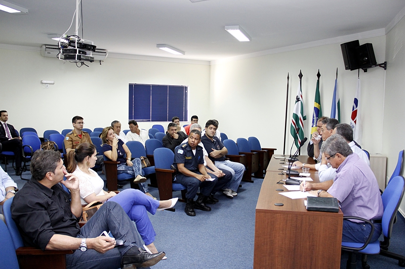 Valter participa de reunião do Conselho de Segurança