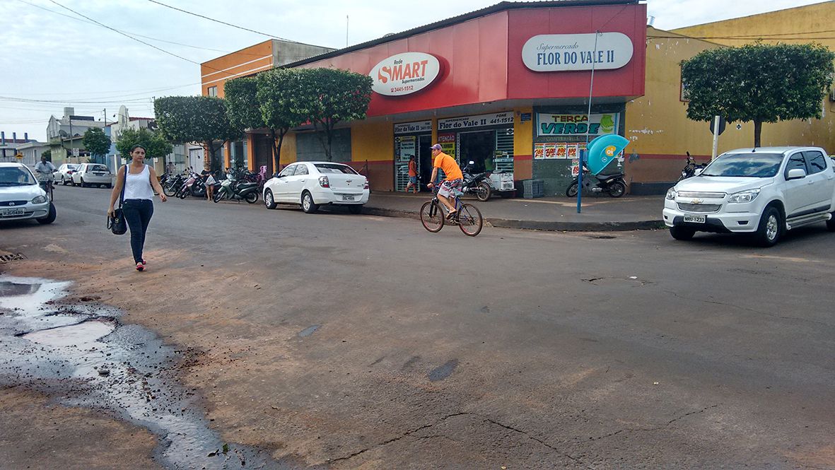 Para garantir segurança, Nenão solicita faixa de pedestre 
