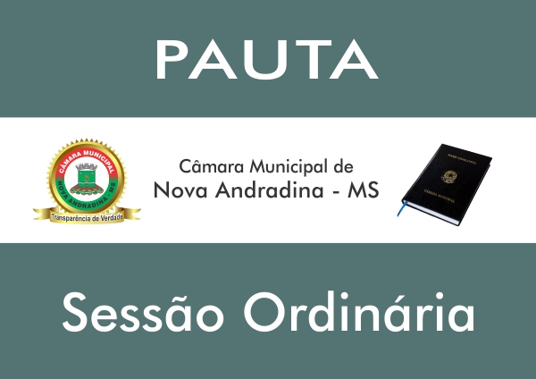Pauta 29ª SESSÃO ORDINÁRIA-21-09-2015
