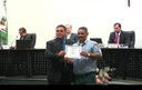 Pelos relevantes serviços prestados à segurança pública, Salvador é homenageado na Câmara de Nova Andradina Pelos relevantes serviços prestados à segurança pública, Salvador é homenageado na Câmara de Nova Andradina
