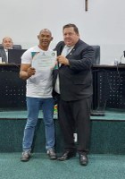 Poder legislativo de Nova Andradina reconhece trajetória de Jessé, condutor de ambulância há 14 anos