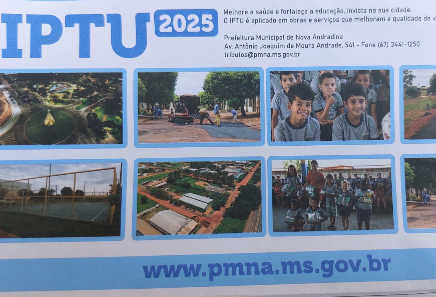 Poder legislativo questiona aumento do IPTU em Nova Andradina 