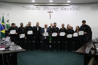 Policiais penais são homenageados pela Câmara pelos 12 anos de atuação em Nova Andradina