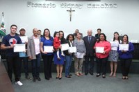 Por arrojo e tradição do “Miss e Mister 3ª idade”, profissionais são parabenizados