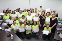 Por atuação de destaque nos Jogos da Terceira Idade, Projeto Conviver é parabenizado