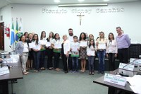 Por conquistas no Programa Agrinho, premiados são homenageados na Câmara