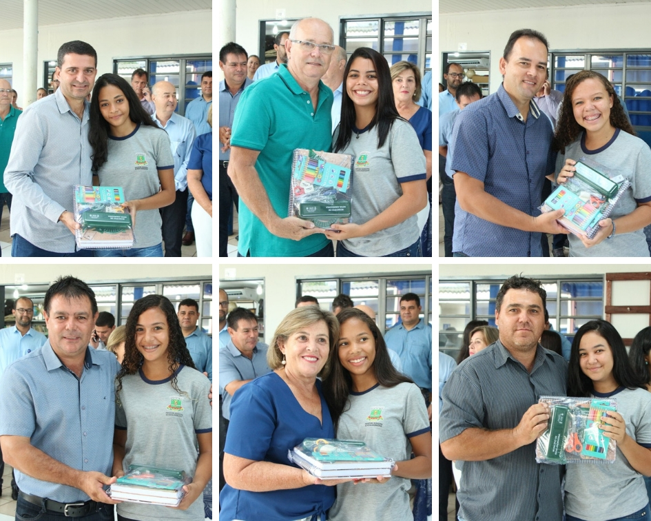 Por indicação da Câmara, kits escolares são distribuídos a estudantes de Nova Andradina 