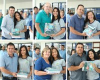 Por indicação da Câmara, kits escolares são distribuídos a estudantes de Nova Andradina 