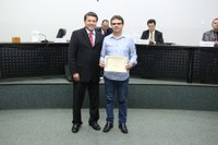 Por iniciativa sustentável, empresário é homenageado por Dr. Sandro