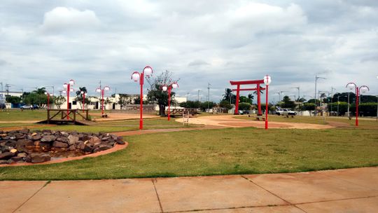 Praça do Centenário passa por reformas, a pedido de Valter Yasunaka