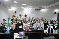 Premiadíssima Banda Getúlio Vargas recebe mais uma honraria da Câmara de Nova Andradina