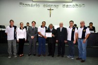Presidente eleito do Rotary Centenário é parabenizado