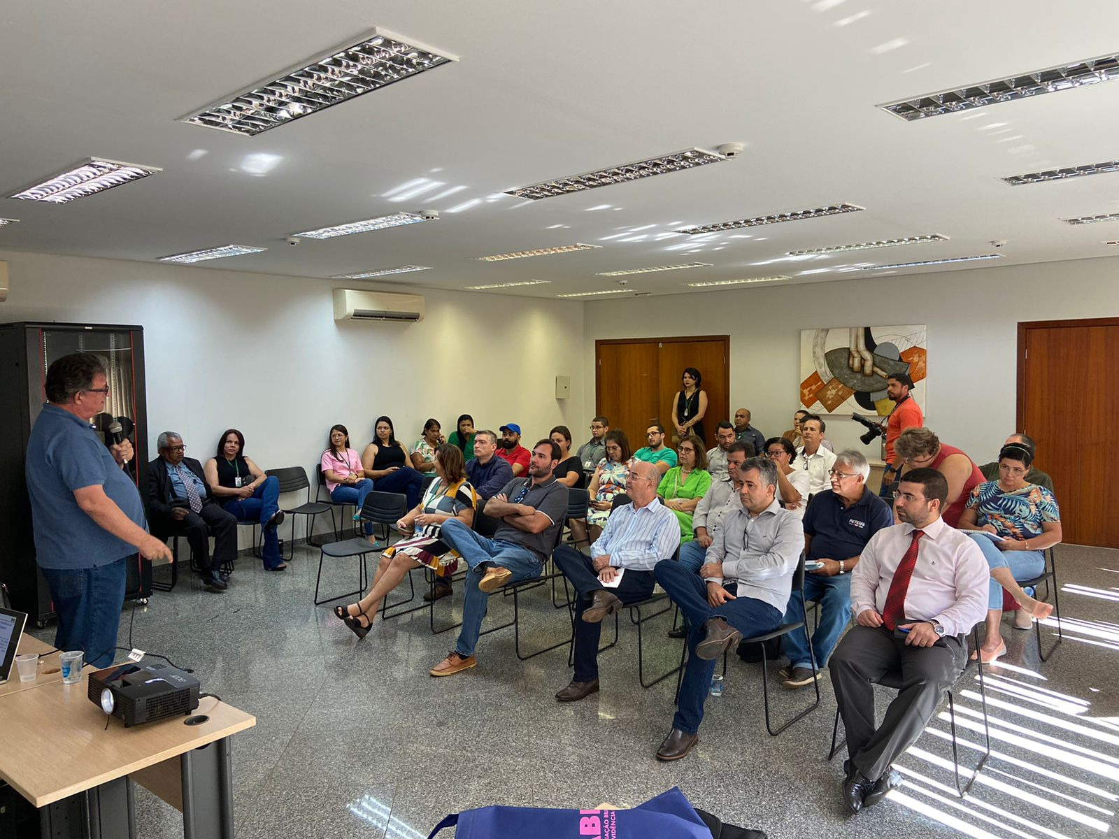 PREVINA apresenta cálculo atuarial à Câmara e Prefeitura de Nova Andradina