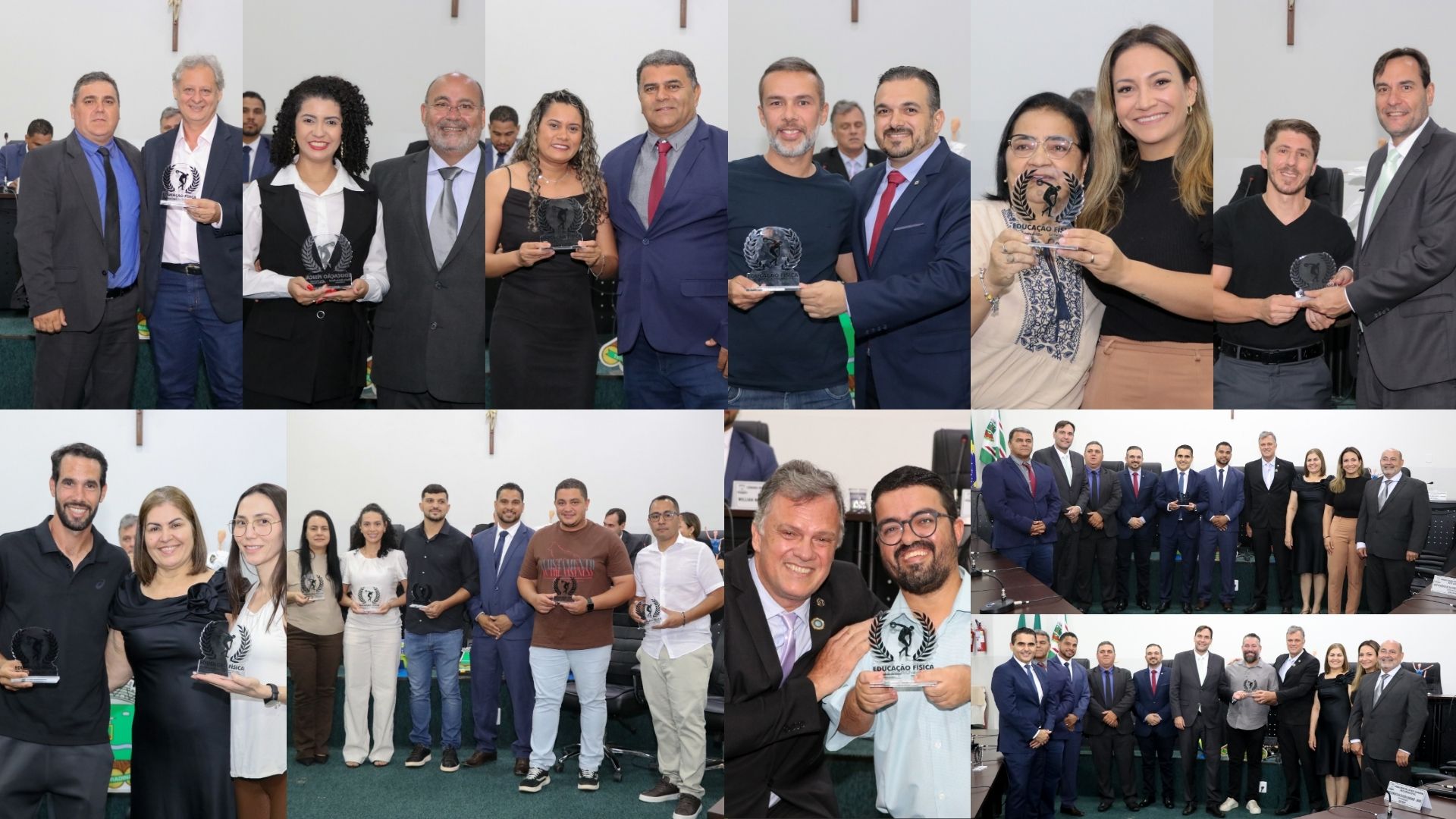 Profissionais de Educação Física recebem homenagem no Legislativo de Nova Andradina