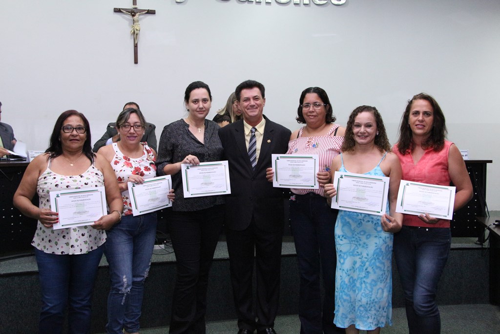 Profissionais dos ESFs de Nova Andradina são homenageados pela Câmara
