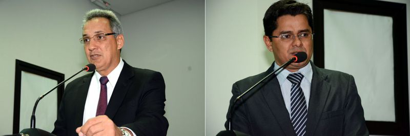 Ricardo Lima e Nenão indicam colocação de lixeiras no Parque de Exposição