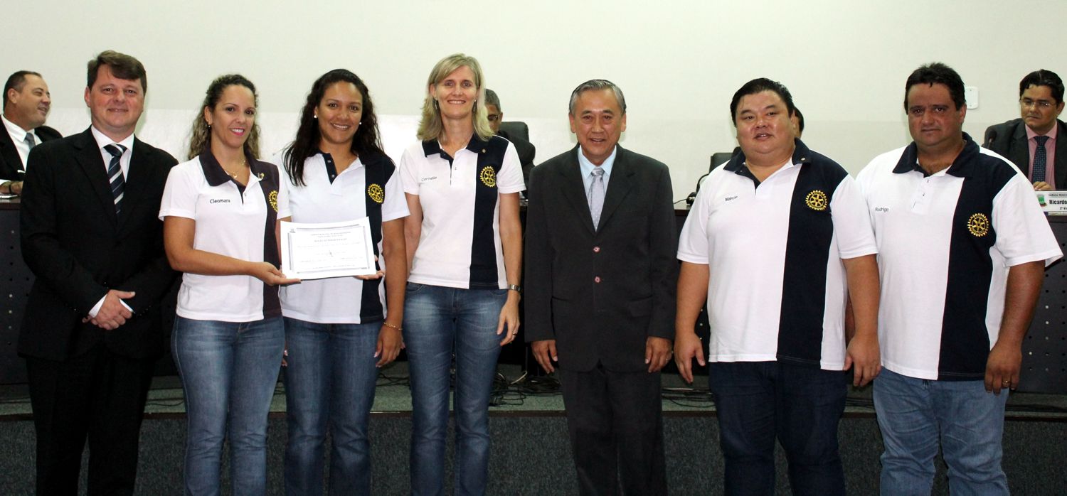 Rotary Centenário é homenageado pelo seu aniversário de 11 anos de fundação