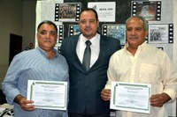 Sena e Nilson Aragão são homenageados na Câmara Municipal