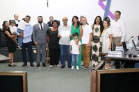 Servidor da SANESUL é homenageado por mais de 40 anos de serviços prestados