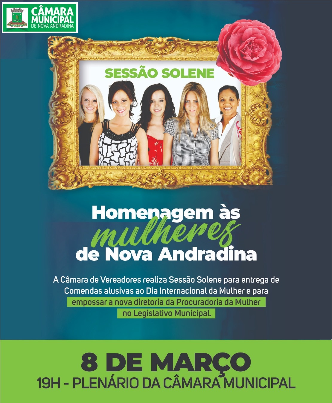 Sessão solene homenageia as mulheres e dá posse a nova direção da Procuradoria da Mulher