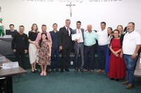 Talento profissional de Ronaldo Chaves é destaque em moção concedida pelo legislativo de Nova Andradina