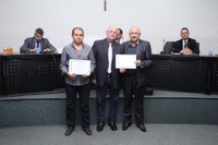 Trajetórias de narrador e repórter esportivo são destacadas em moção 