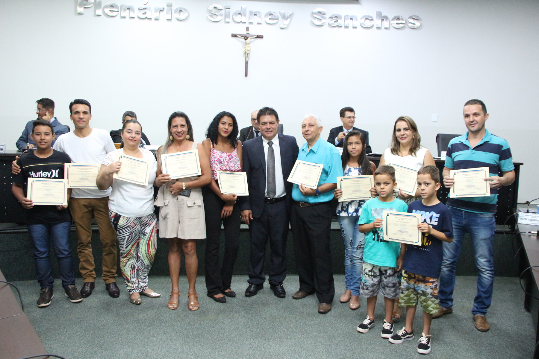 Vencedores de premiação nacional do MPT recebem moção da Câmara