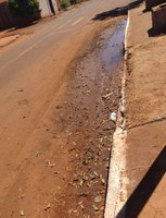 Vereadora cobra soluções para acúmulo de água em ruas de Nova Casa Verde