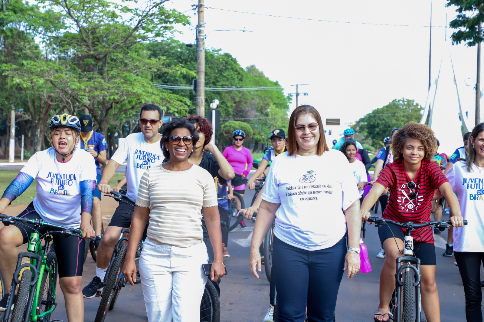 Vereadora reforça esforços da Câmara na construção de ciclovias