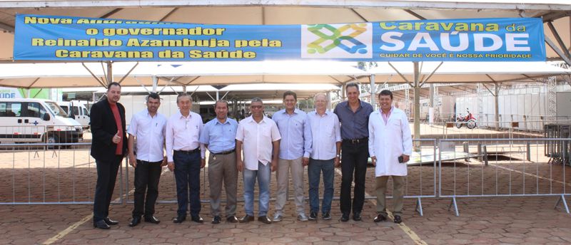 Vereadores acompanham atendimentos da Caravana da Saúde