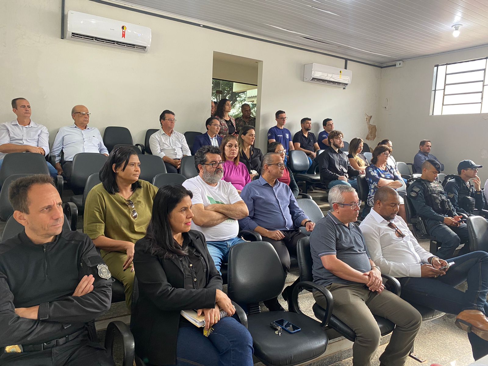 Vereadores desejam sucesso à nova diretoria do Conselho Comunitário de Segurança