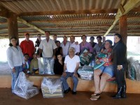 Vereadores participam do encerramento da campanha “Aquecendo o Inverno de Quem Precisa”