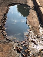 Vereadores pedem manutenção imediata da Rua Luiz Antônio da Silva