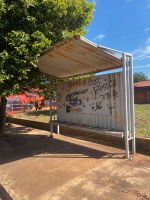 Vereadores reivindicam melhorias em 18 pontos de parada de ônibus e na Praça do bairro Alvorada