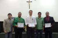 Vicente Lichoti e Ricardo Lima parabenizam novos gestores do IFMS