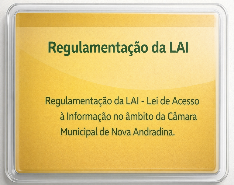 Regulamentação da LAI