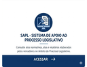 SAPL - Sistema de Apoio ao Processo Legislativo
