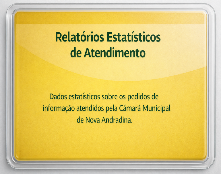 Relatório Estatístico Ouvidoria